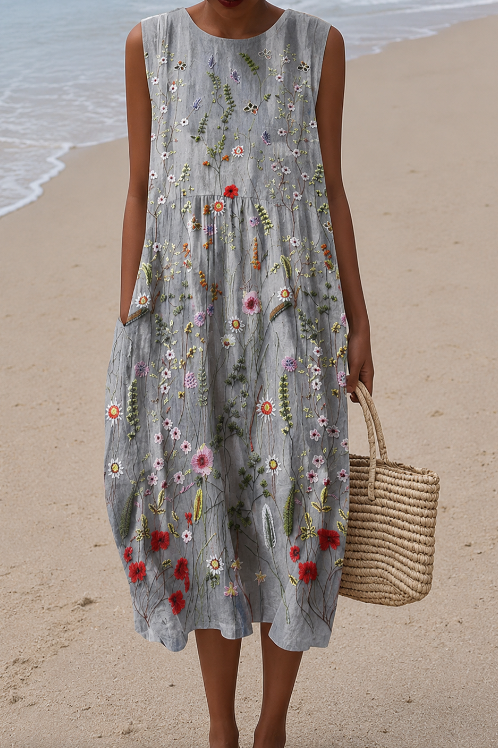 Ángeles | Vestido Midi Floral