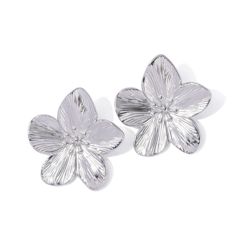 Pendientes Flor Brillante