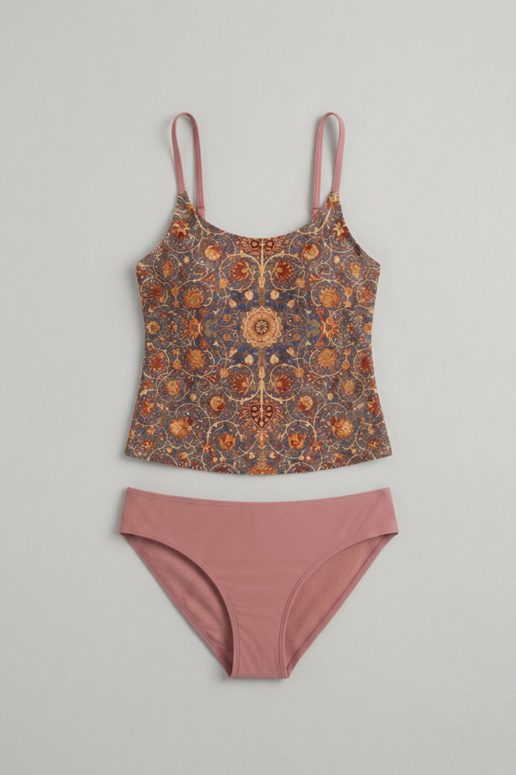 Tankini Elegante de Efecto Moldeador