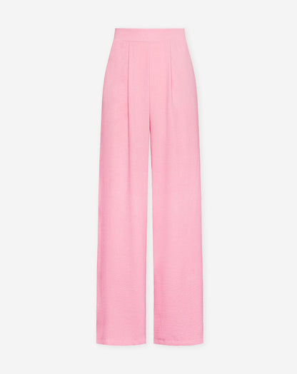 Pantalón Julie de la marca Most Wanted en color rosa brillante, con ajuste cómodo y estilo moderno para mujer.