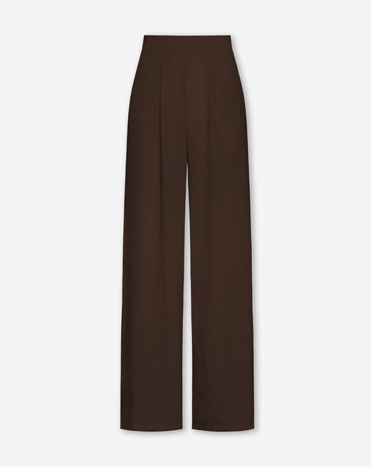 Pantalón color marrón de la marca Most Wanted, estilo casual, con corte recto y diseño moderno.
