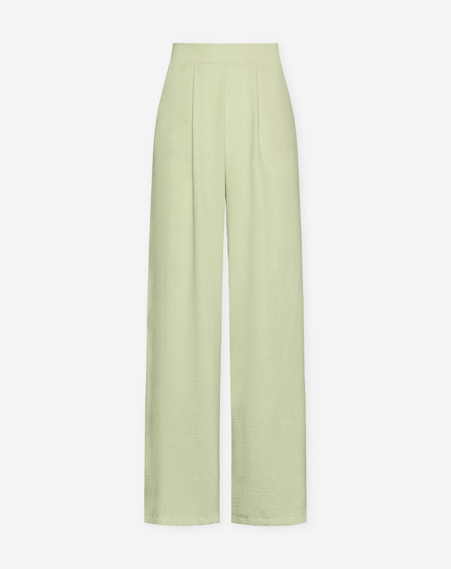 Pantalón Julie de la marca Most Wanted en color verde militar, diseño de ropa casual para mujer, visible en la imagen.