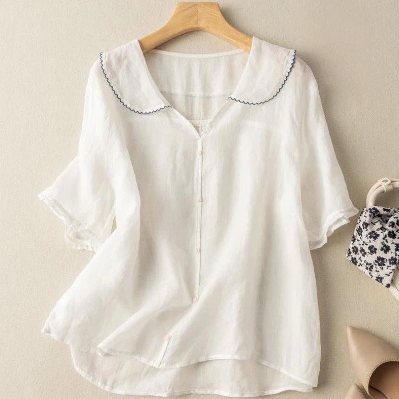 Adela | Blusa Ligera de Estilo Romántico
