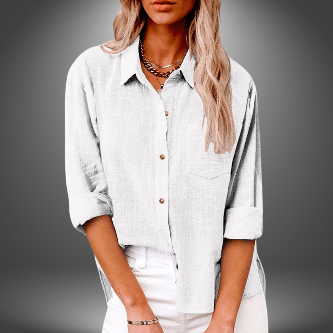 Eva | Blusa de Lino Premium