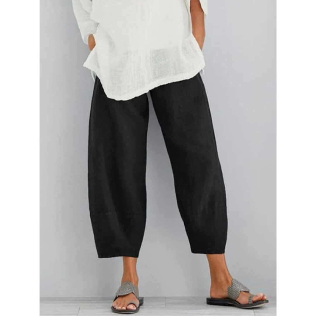 Pantalón Amplio de Corte Relajado