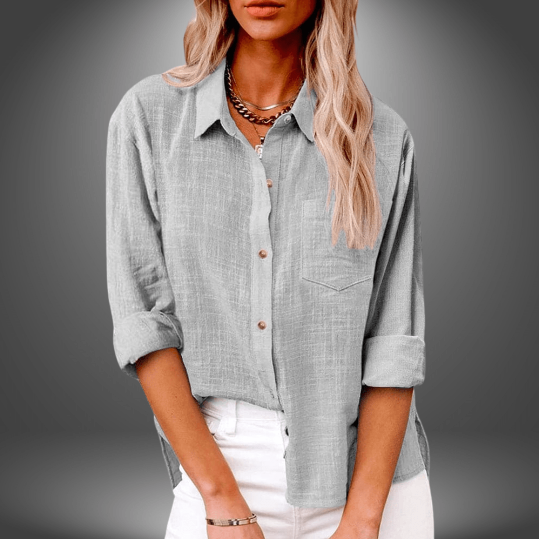 Eva | Blusa de Lino Premium