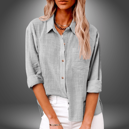 Eva | Blusa de Lino Premium