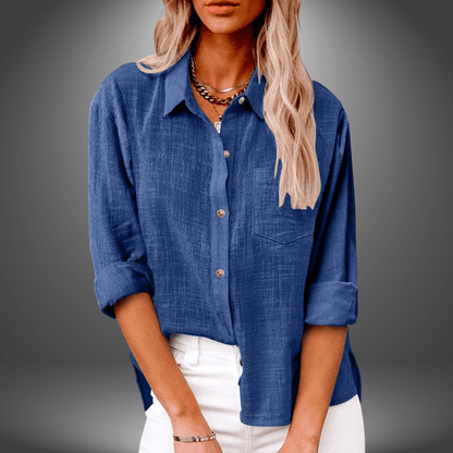 Eva | Blusa de Lino Premium