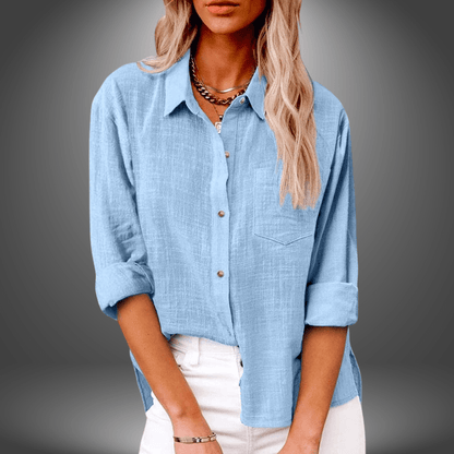 Eva | Blusa de Lino Premium
