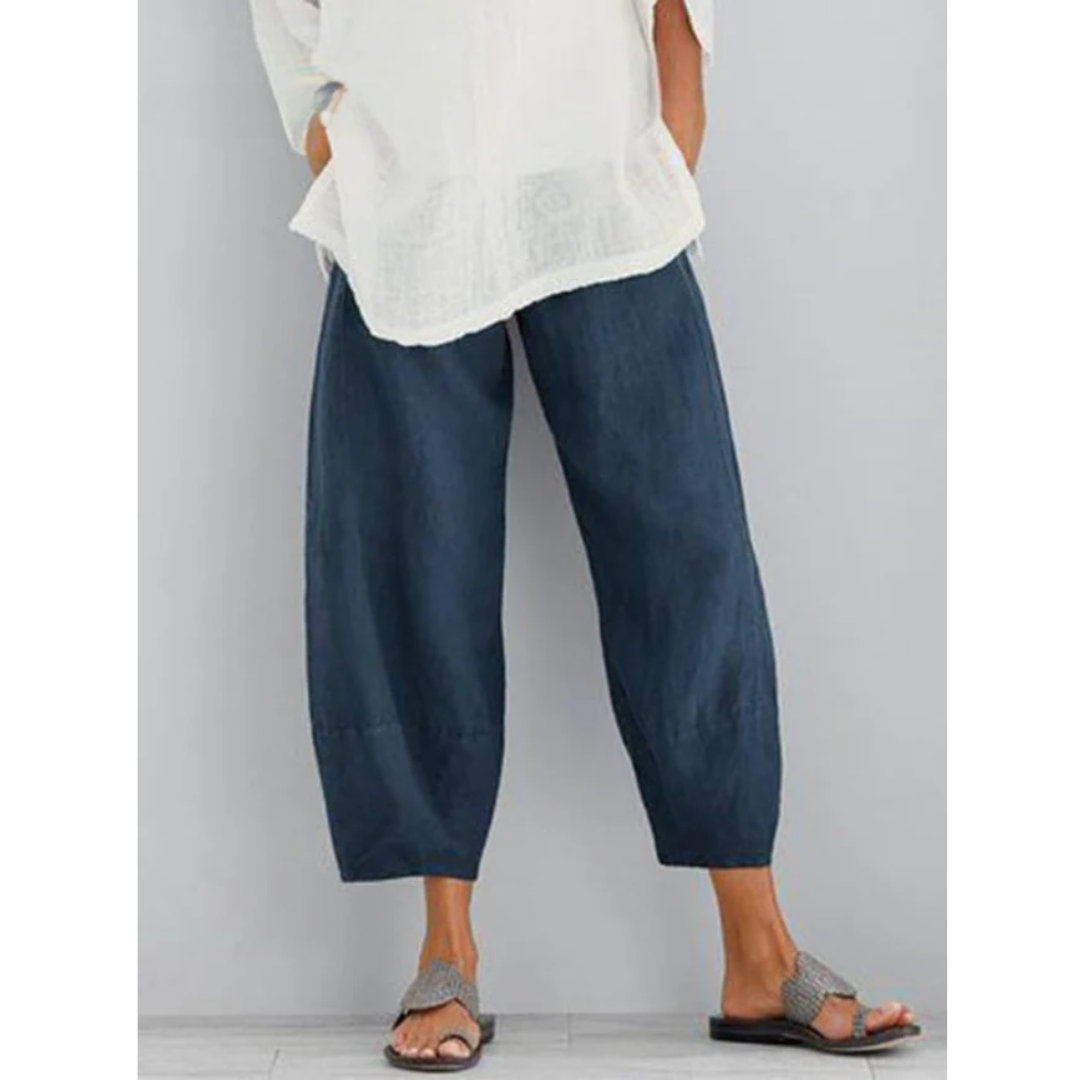 Pantalón Amplio de Corte Relajado
