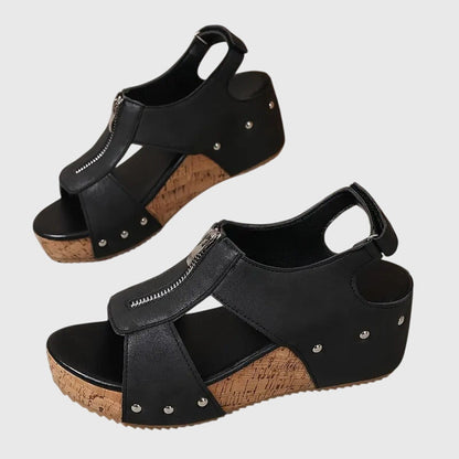 Samira | Sandali Comfort con Zip