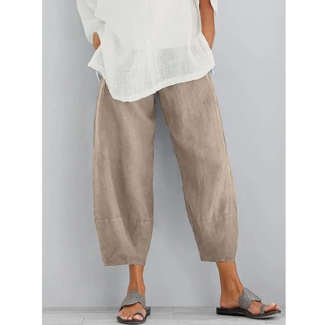 Pantalón Amplio de Corte Relajado