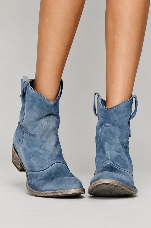 Pilar | Botines de Estilo Vaquero Fáciles de Poner