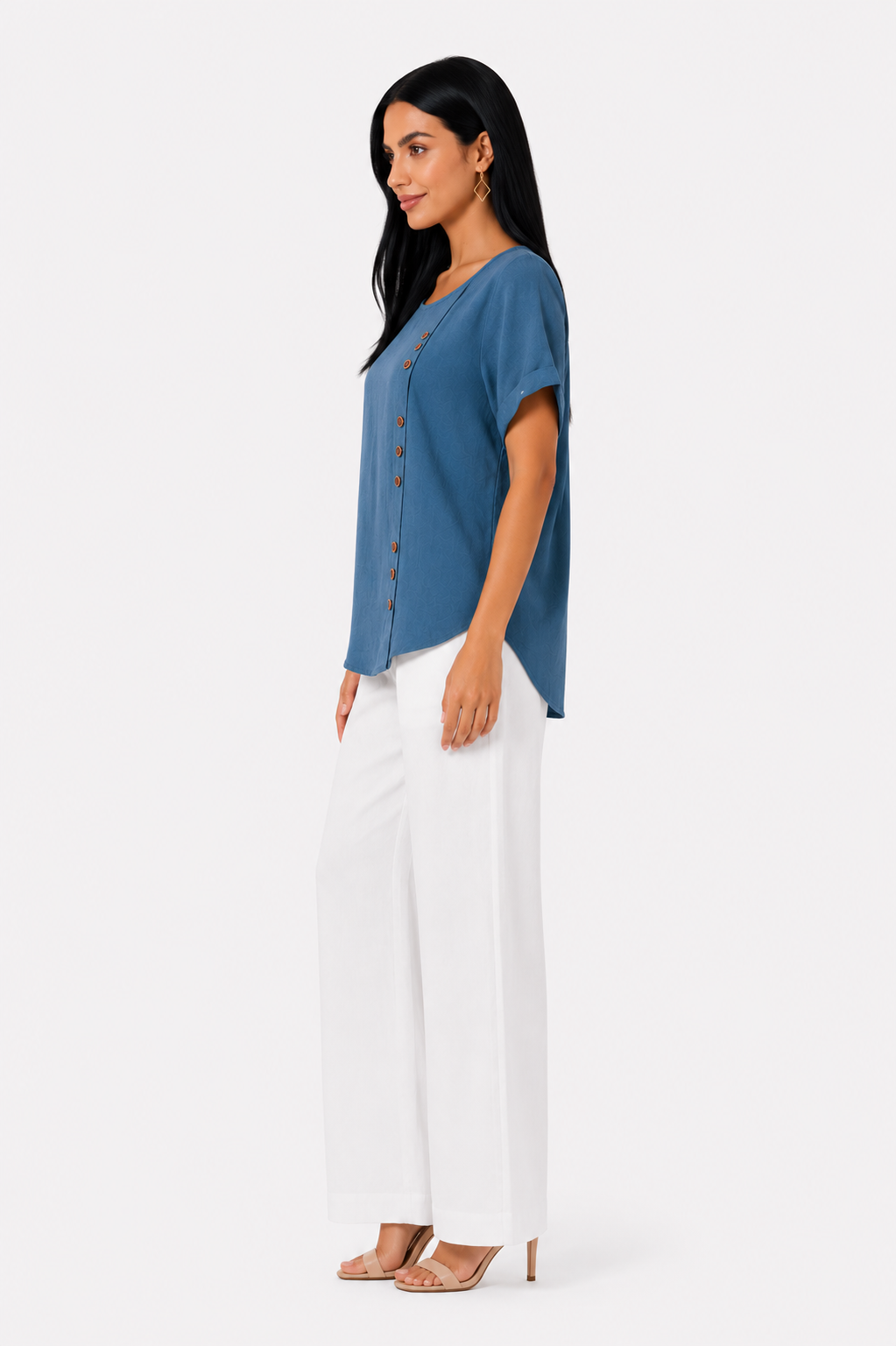 Camisa cómoda y elegante Vera Serrat Estela, con diseño moderno y tela suave, adecuada para ocasiones casuales y formales.