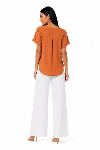 Camisa cómoda y elegante Vera Serrat Estela, tela suave y diseño moderno para estilo casual y sofisticado.