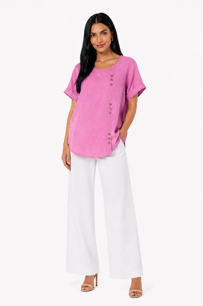 Camisa cómoda y elegante de la marca Vera Serrat, con diseño moderno y detalles suaves en la tela.