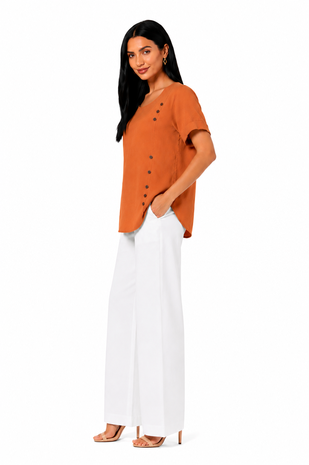 Camisa cómoda y elegante Vera Serrat Estela, con diseño moderno en tela suave y corte favorecedor para mujer.