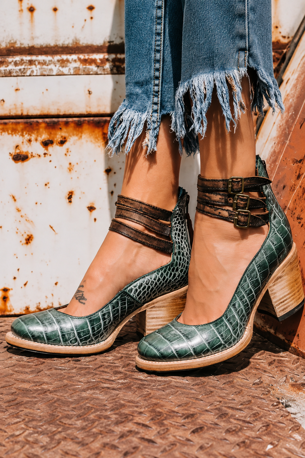 Elena | Zapatos de Tacón Vintage Elegantes