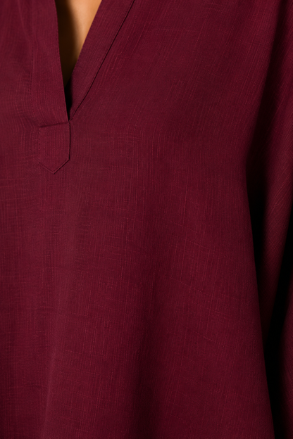 Conjunto de blusa fluida y pantalón ancho para mujer de Vera Serrat, en colores suaves y estilo elegante.