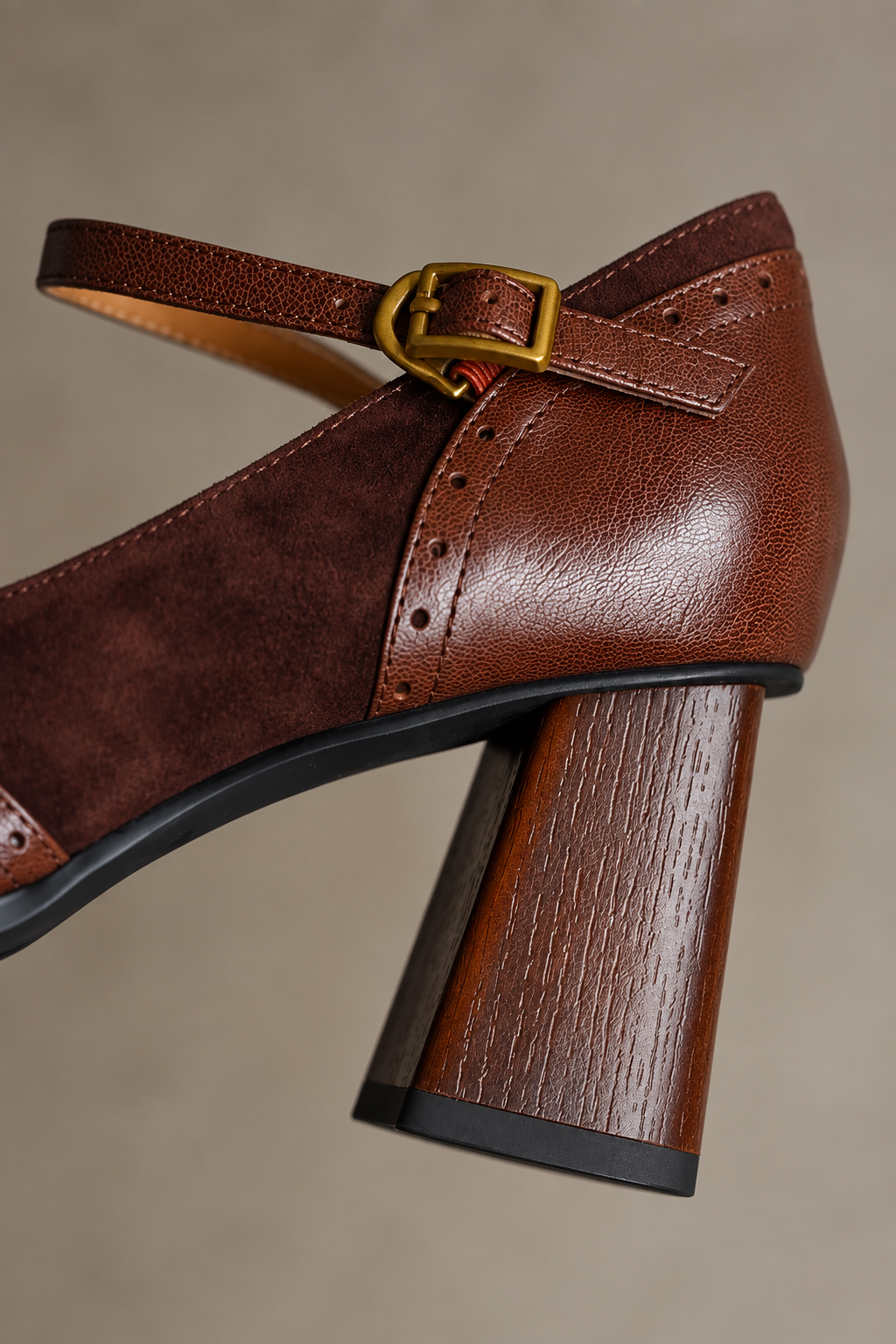 Lucía | Zapatos de Tacón Clásicos con Correa