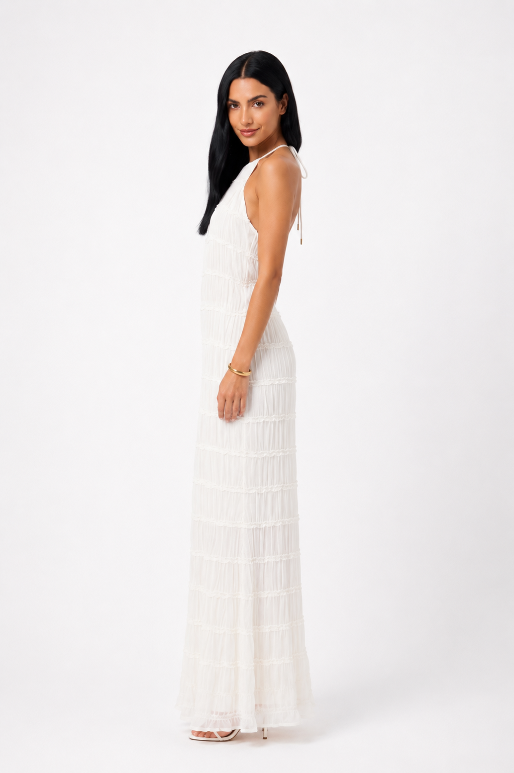Vestido largo de verano Ángela de NOA FERRER, con diseño ligero y elegante para temporadas cálidas.