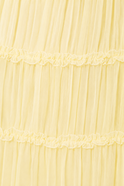 Vestido largo de verano Ángela de la marca NOA FERRER, con diseño fluido y detalles elegantes para temporada cálida.