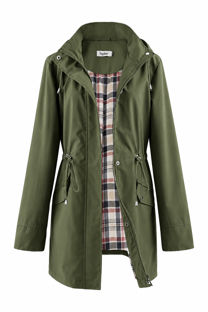 Celia | Chaqueta Ligera Impermeable con Capucha
