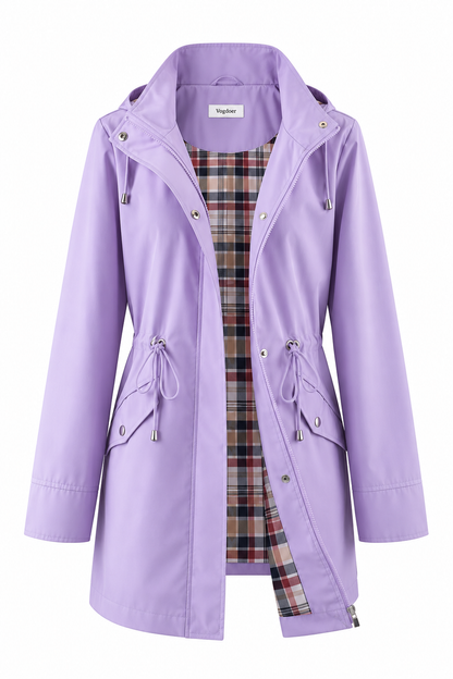 Celia | Chaqueta Ligera Impermeable con Capucha