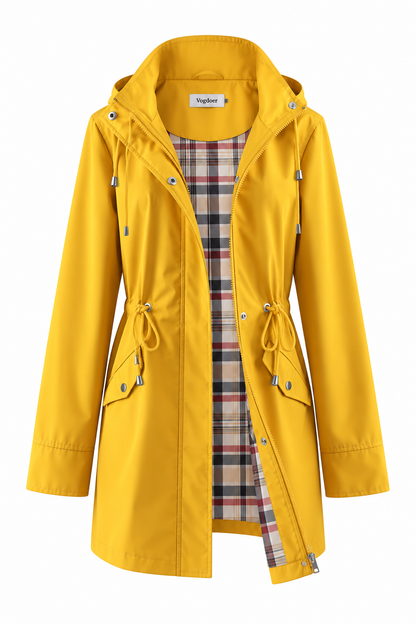 Celia | Chaqueta Ligera Impermeable con Capucha