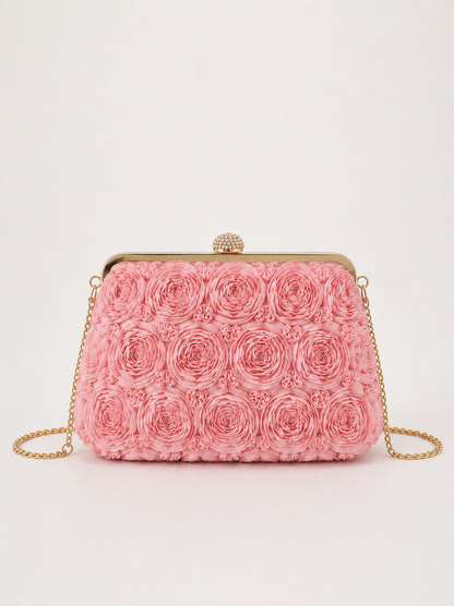 Bolso de mano elegante Flora de Vera Serrat, con diseño sofisticado y detalles en piel para ocasiones formales.