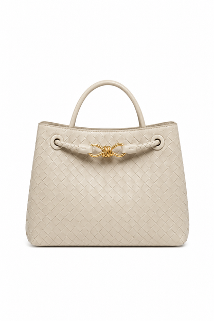Sac de tejido de uso diario en color índigo de la marca Vera Serrat, con asas y diseño resistente y elegante.