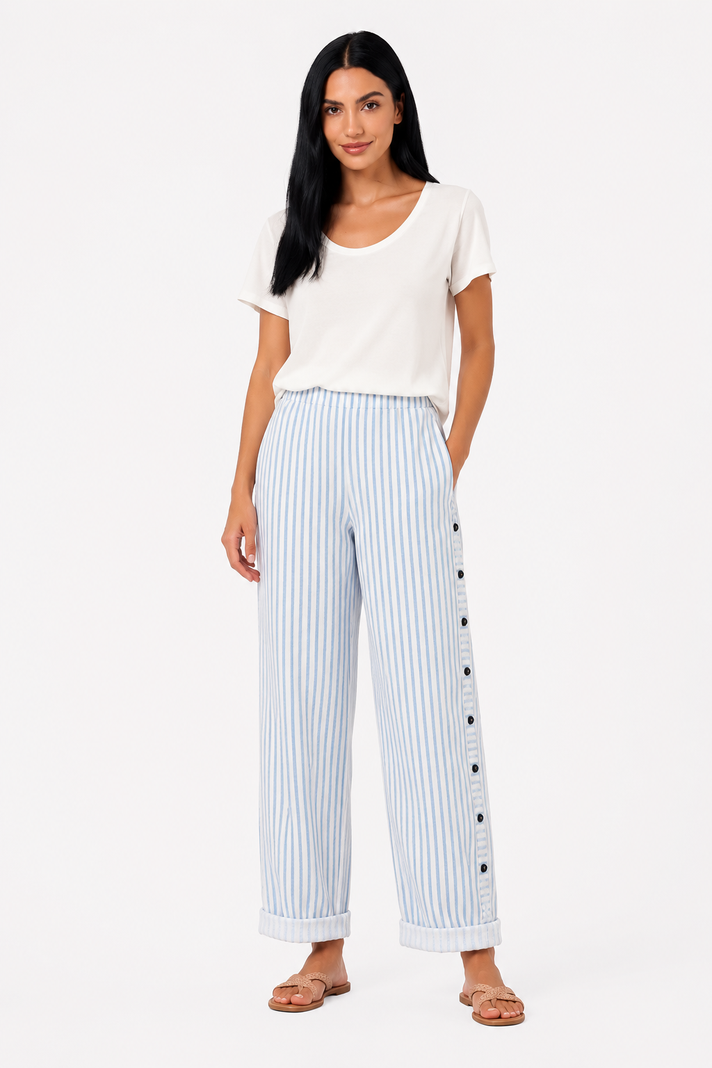 Pantalón confort Talia de Vera Serrat, con ajuste cómodo y diseño elegante, visible en la imagen.
