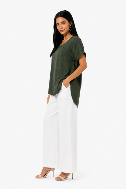 Camisa cómoda y elegante Vera Serrat Estela, de tela suave y diseño moderno para uso diario y ocasiones especiales.