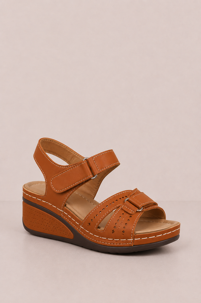 Sandalias ergonómicas de confort Vera Serrat, con plantilla acolchada y suela antideslizante, ideales para caminar con comodidad