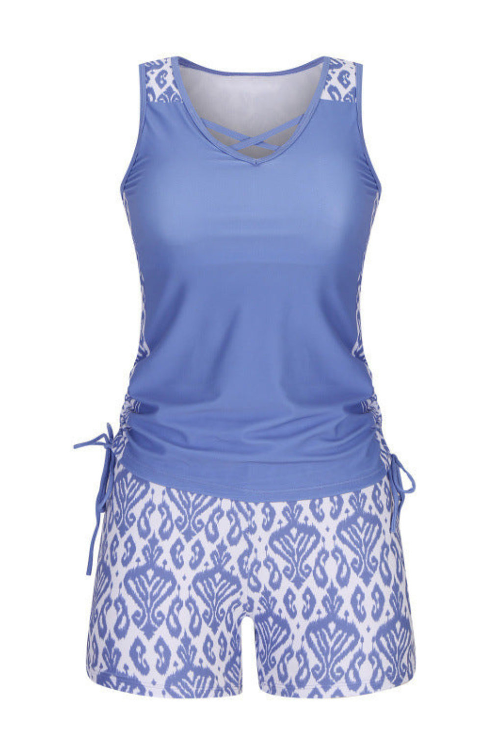 Tankini de Dos Piezas con Short de Cintura Alta - Vera serrat