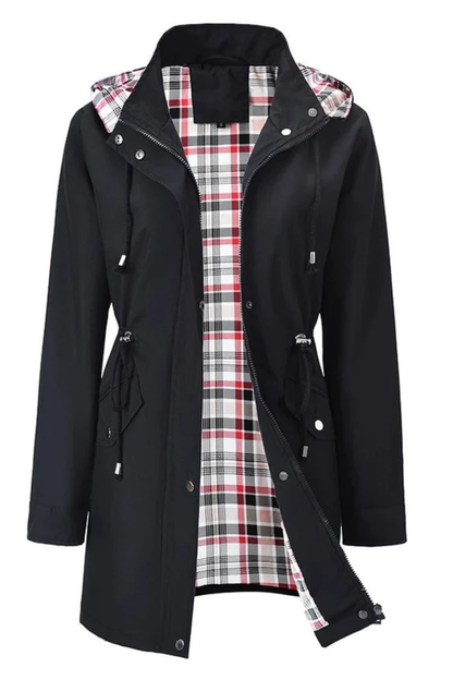 Celia | Chaqueta Ligera Impermeable con Capucha