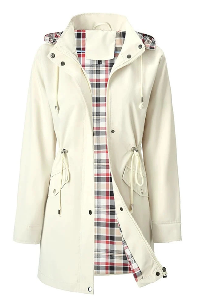 Celia | Chaqueta Ligera Impermeable con Capucha