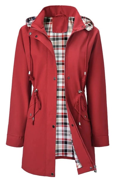 Celia | Chaqueta Ligera Impermeable con Capucha