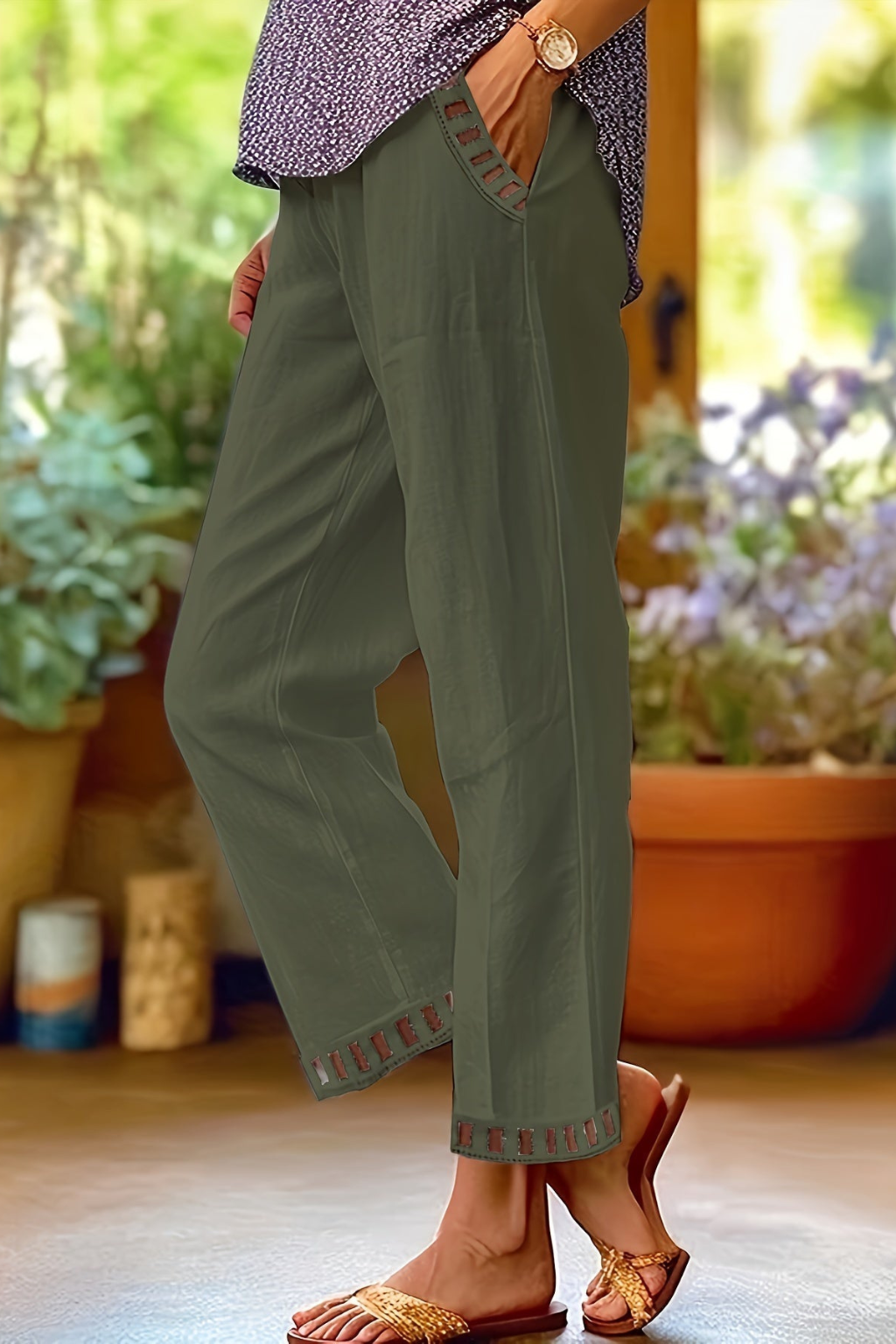 Pantalón Lino Chic