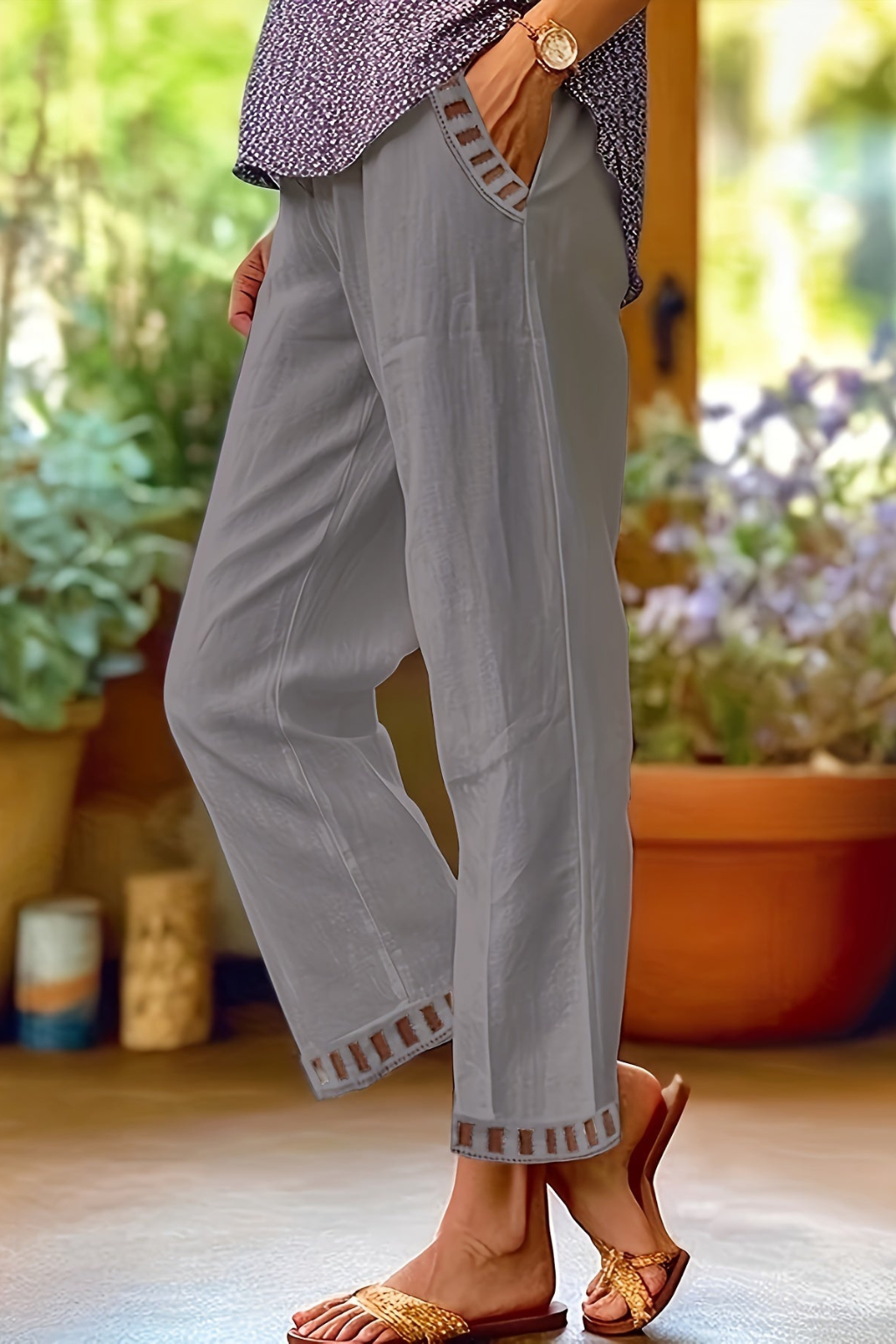 Pantalón Lino Chic