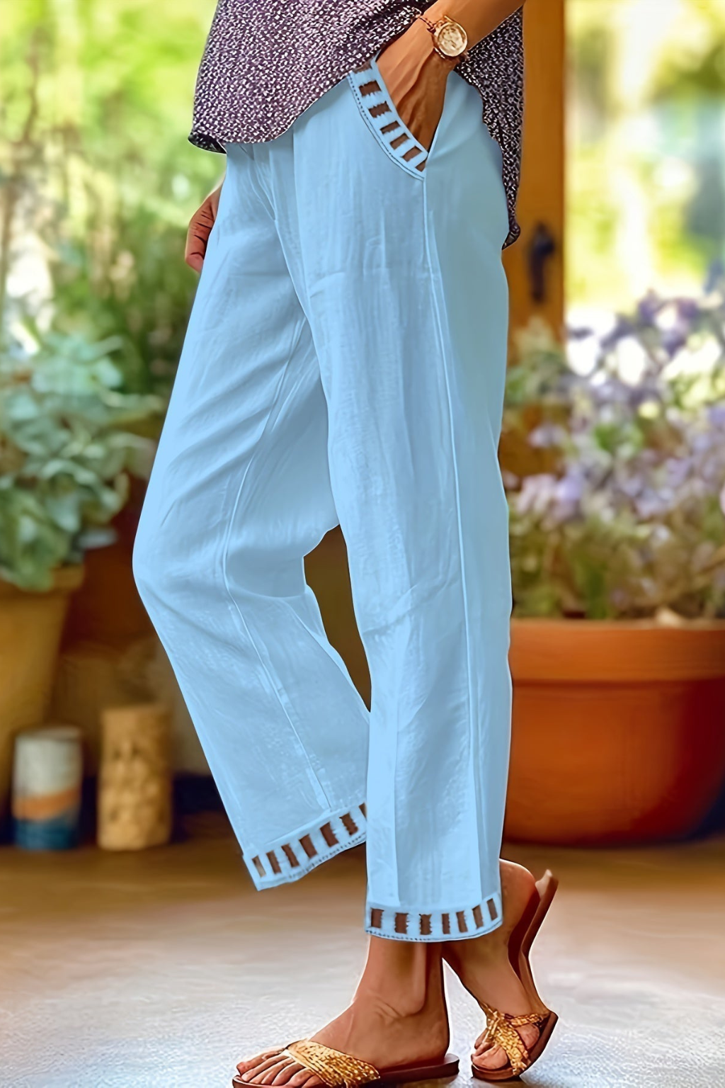 Pantalón Lino Chic