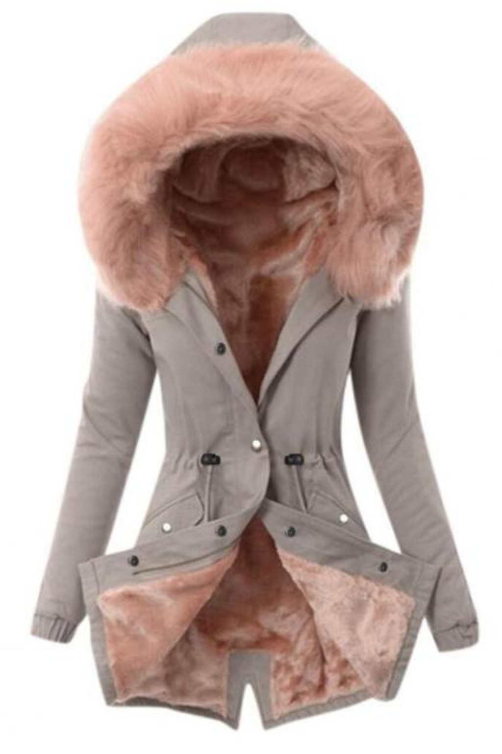 Irene | Abrigo de Invierno con Capucha