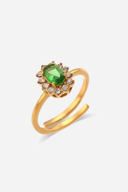 Raquel | Anillo con Circonita