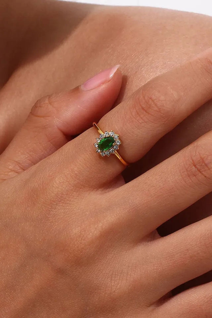 Raquel | Anillo con Circonita
