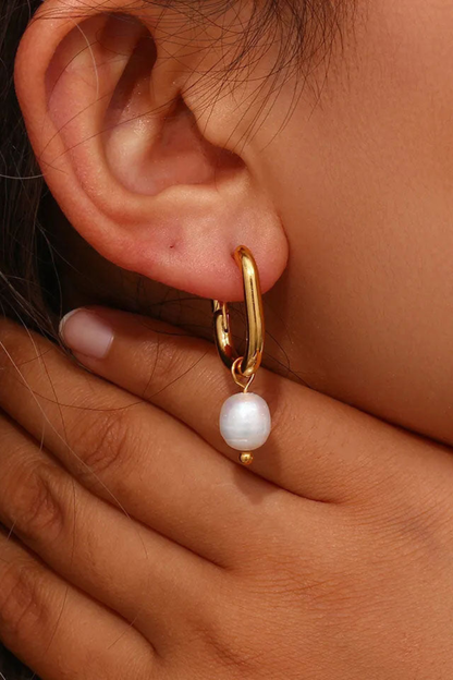 Manuela | Pendientes de Rosa Elegantes