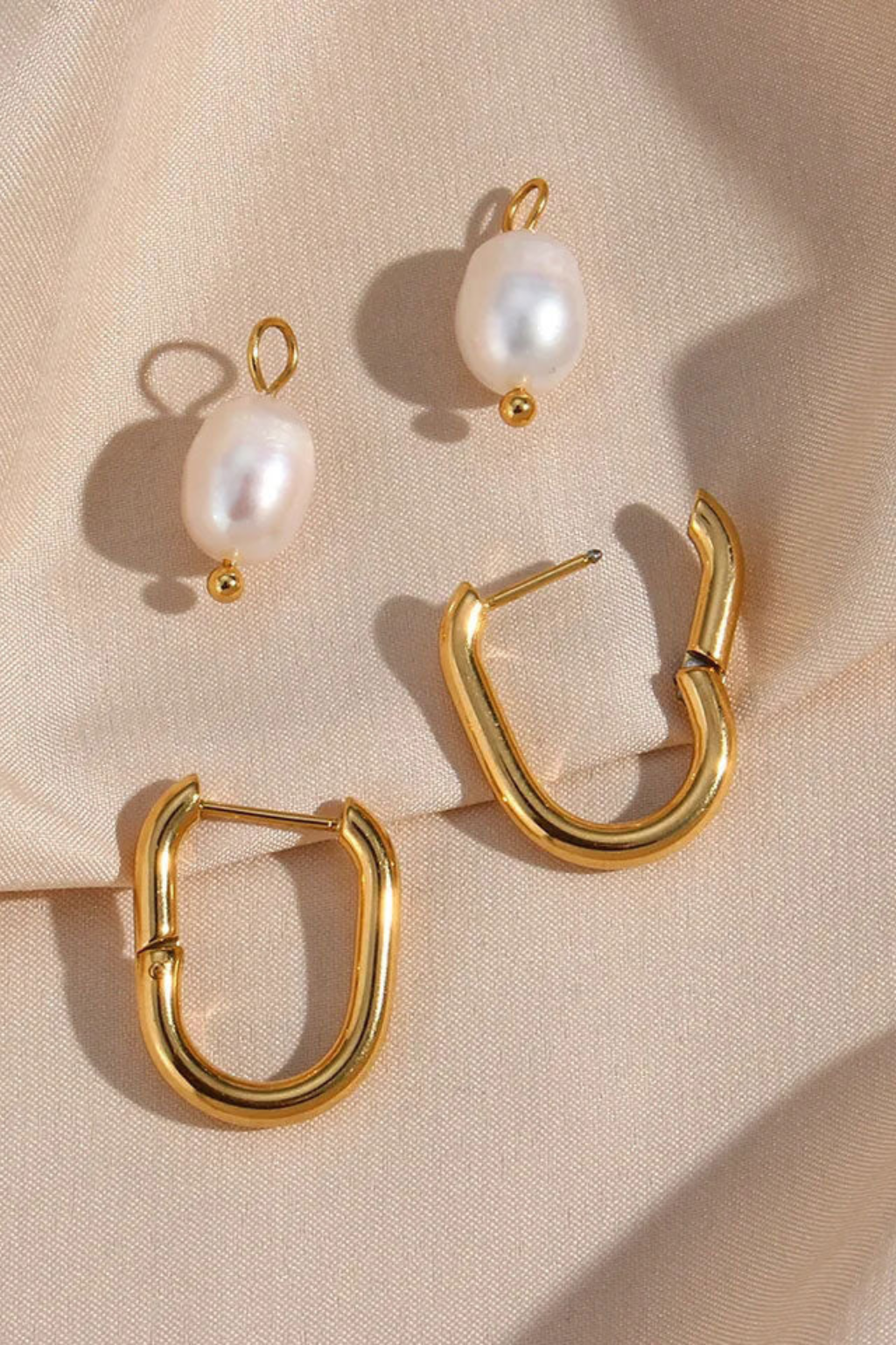 Manuela | Pendientes de Rosa Elegantes