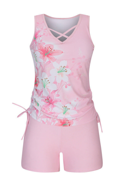 Tankini de Dos Piezas con Short de Cintura Alta - Vera serrat