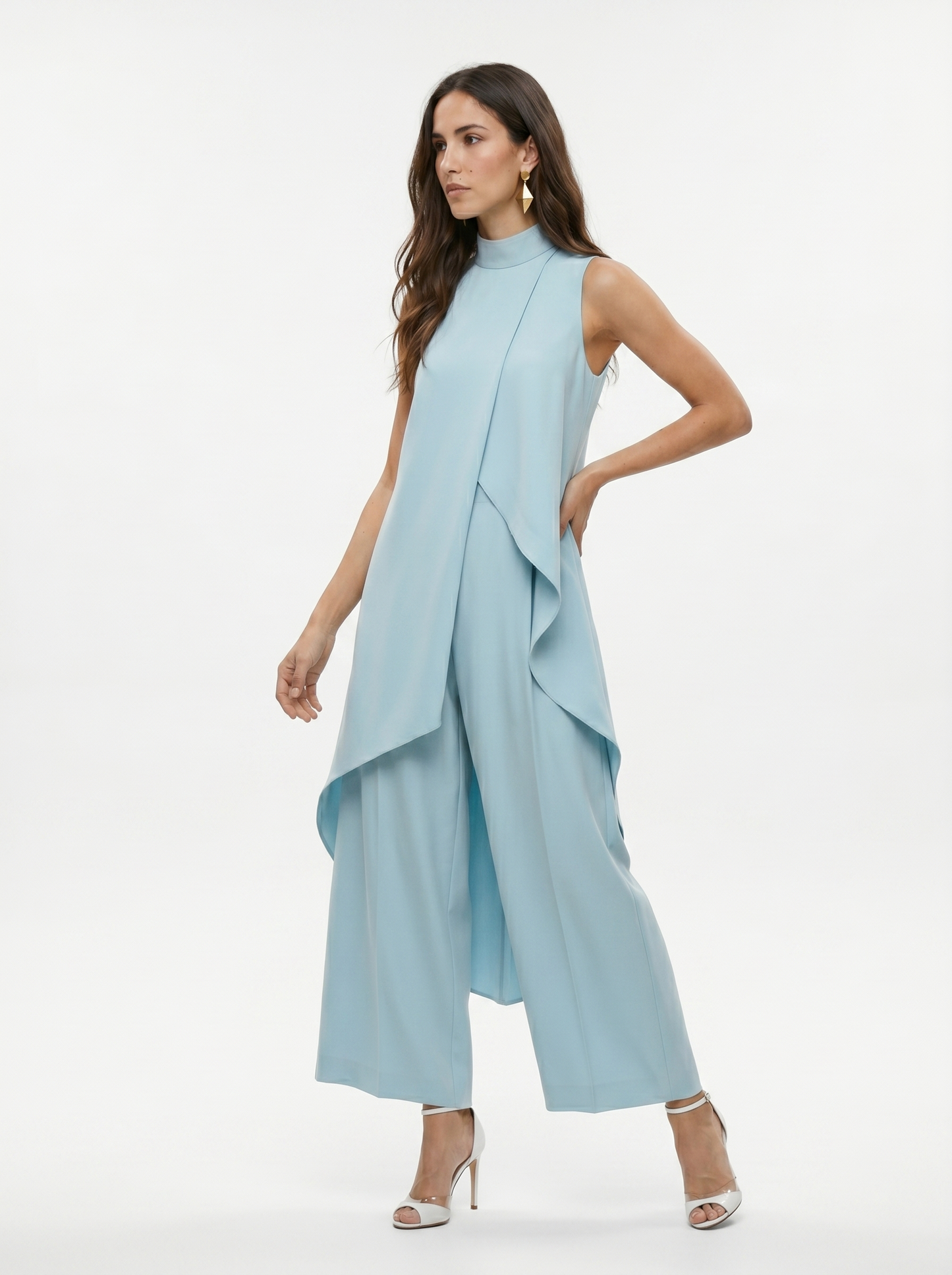 Conjunto Elegante Asimétrico de Dos Piezas