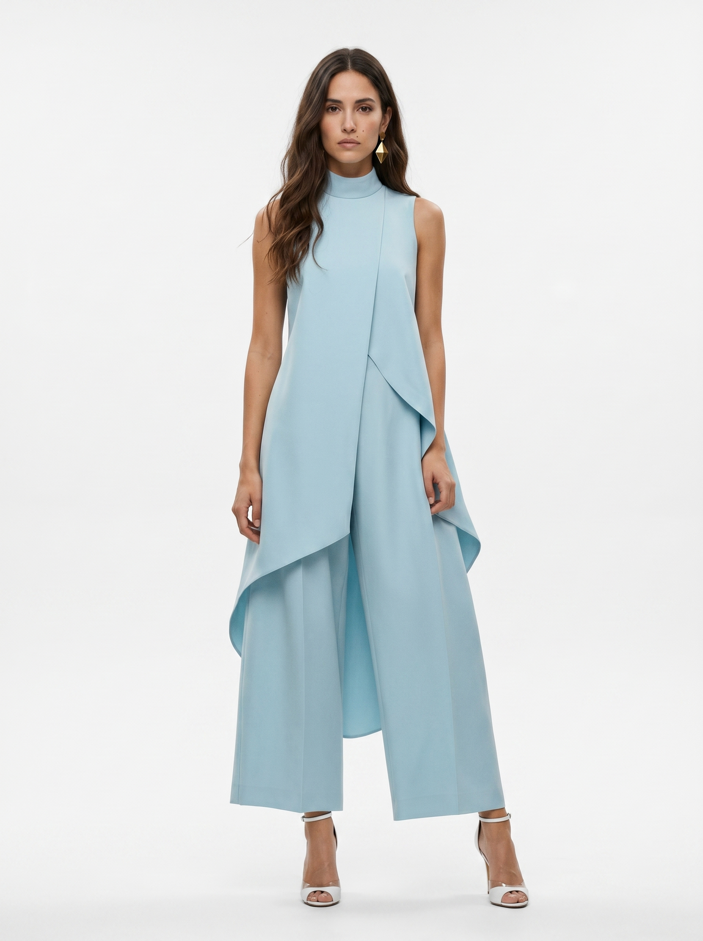 Conjunto Elegante Asimétrico de Dos Piezas