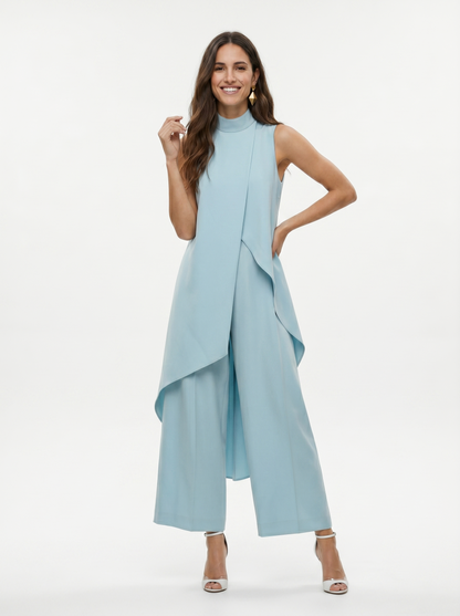 Conjunto Elegante Asimétrico de Dos Piezas